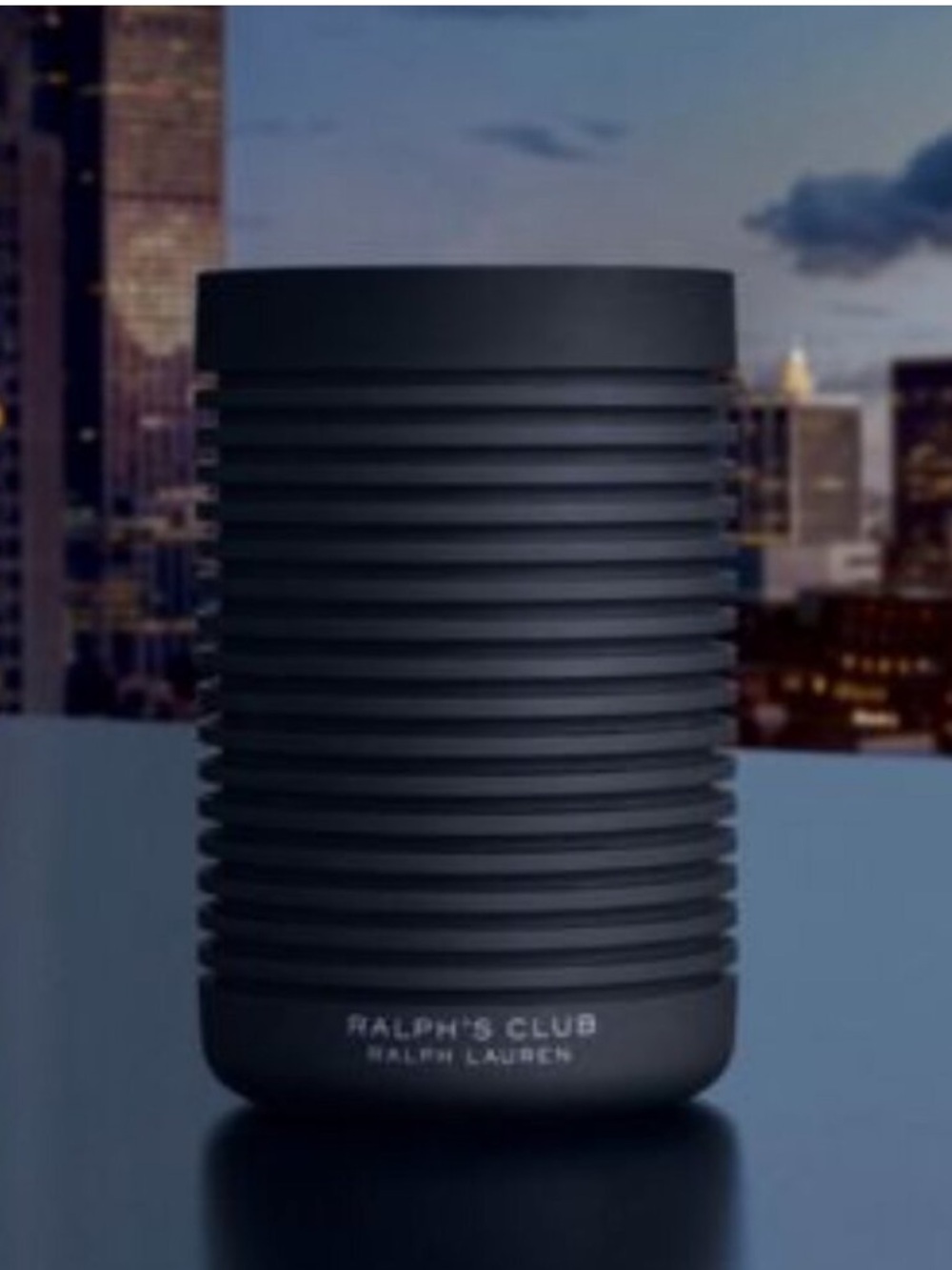 Ralph Lauren White and Black Wireless Speaker - Compact Bluetooth Audio
